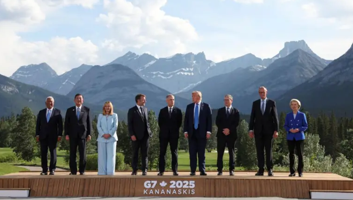 G7 leaders